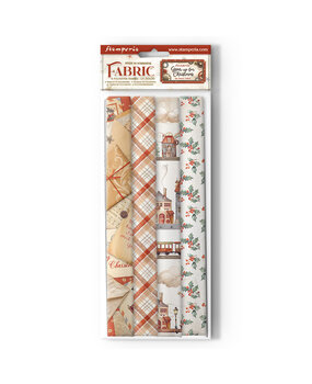 Stamperia Gear up for Christmas 12x12 Inch Fabric Sheets (SBPLT32) Stamperia Gear up for Christmas 12x12 Inch Fabric Sheets (SBPLT32)