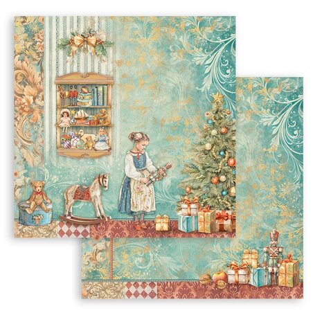 Stamperia The Nutcracker 12x12 Inch Paper Pack (SBBL158) Stamperia The Nutcracker 12x12 Inch Paper Pack (SBBL158)