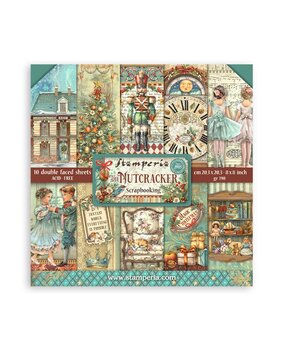 Stamperia The Nutcracker 8x8 Inch Paper Pack (SBBS112) Stamperia The Nutcracker 8x8 Inch Paper Pack (SBBS112)