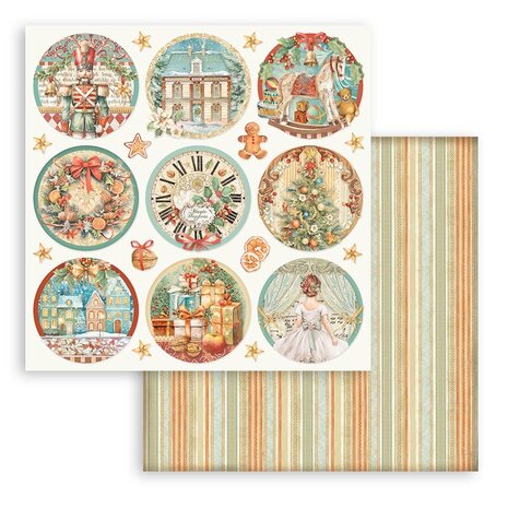 Stamperia The Nutcracker 8x8 Inch Paper Pack (SBBS112) Stamperia The Nutcracker 8x8 Inch Paper Pack (SBBS112)