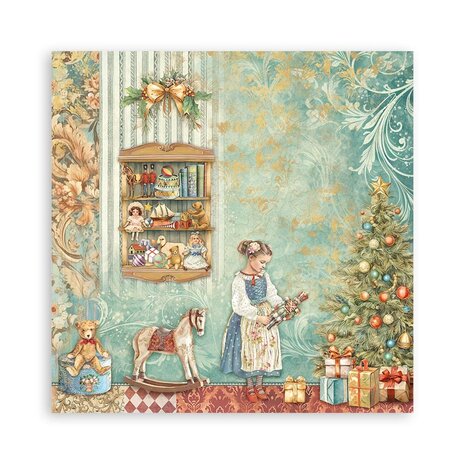 Stamperia The Nutcracker 12x12 Inch Single Face Paper Pack (SBBXLB16) Stamperia The Nutcracker 12x12 Inch Single Face Paper Pack (SBBXLB16)