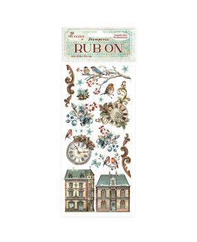 Stamperia The Nutcracker Rub-On 4x8,5 Inch Clocks (DFLRB108) Stamperia The Nutcracker Rub-On 4x8,5 Inch Clocks (DFLRB108)