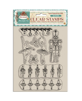 Stamperia The Nutcracker Clear Stamps Ballet and Soldiers (WTK199) Stamperia The Nutcracker Clear Stamps Ballet and Soldiers (WTK199)