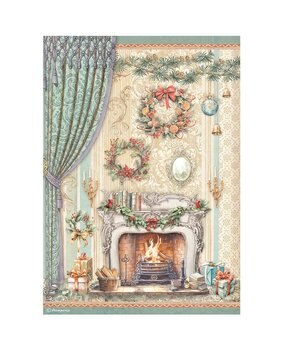 Stamperia The Nutcracker A4 Rice Paper Chimney (DFSA4939)* Stamperia The Nutcracker A4 Rice Paper Chimney (DFSA4939)*