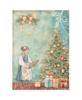 Stamperia The Nutcracker A4 Rice Paper Christmas Tree (DFSA4941) Stamperia The Nutcracker A4 Rice Paper Christmas Tree (DFSA4941)