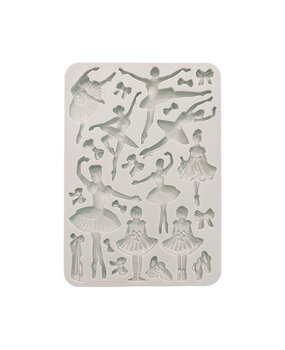 Stamperia The Nutcracker Silicon Mould A5 Ballet (KACMA534)*