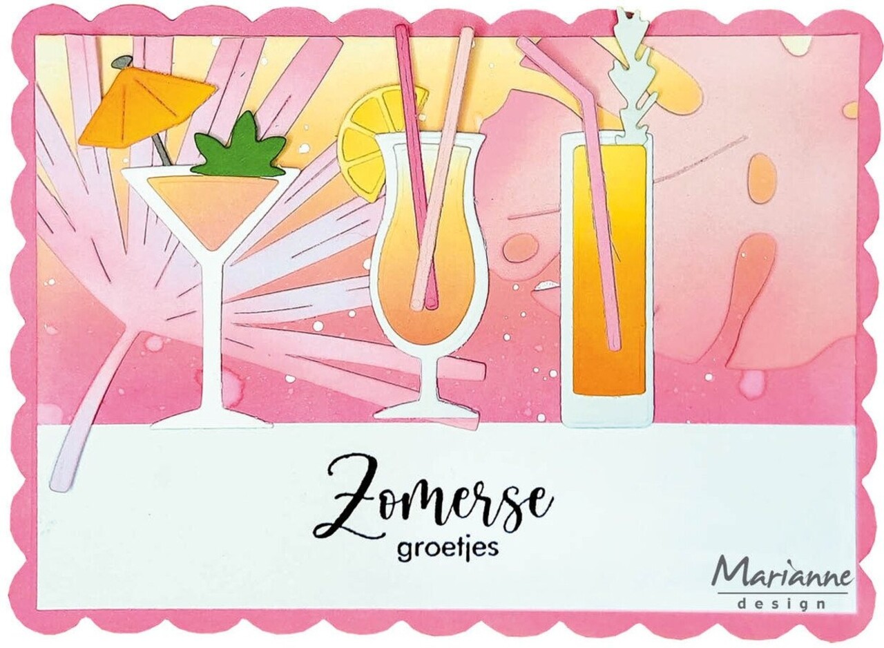 Marianne Design Clear Stamps Zomer & Ijs (CS1167) Marianne Design Clear Stamps Zomer & Ijs (CS1167)