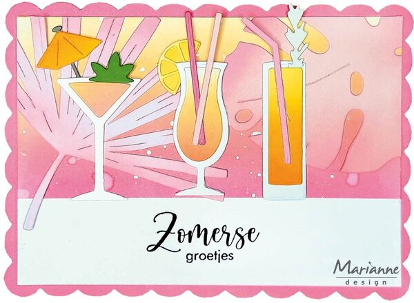 Marianne Design Clear Stamps Zomer & Ijs (CS1167) Marianne Design Clear Stamps Zomer & Ijs (CS1167)