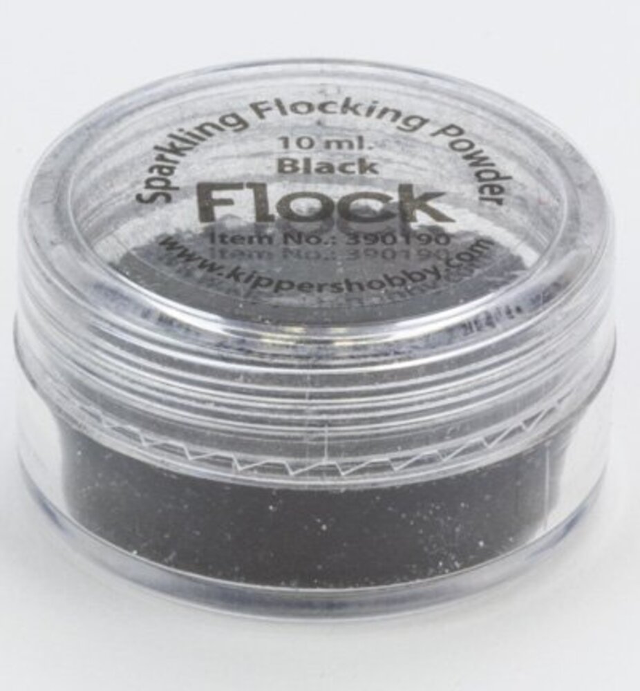 Mboss Flock Powder Sparkling Black (390190)