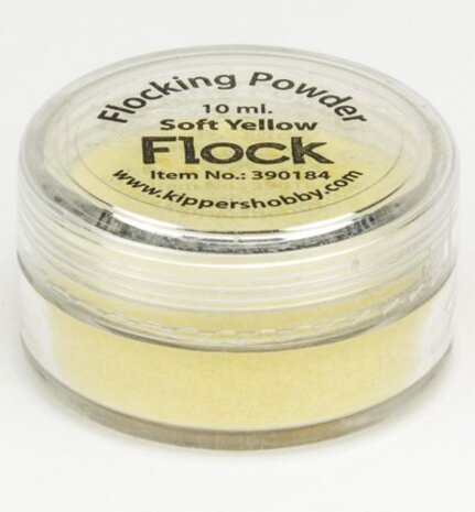 Mboss Flock Powder Soft Yellow (390184) Mboss Flock Powder Soft Yellow (390184)