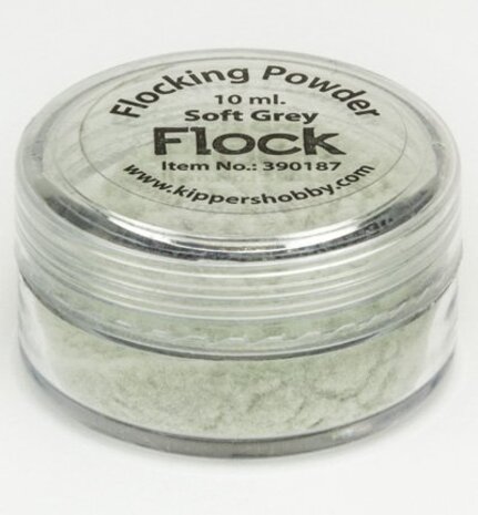 Mboss Flock Powder Soft Grey (390187) Mboss Flock Powder Soft Grey (390187)