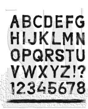 Stampers Anonymous Cling Stamps Sign Painter (CMS484) Stampers Anonymous Cling Stamps Sign Painter (CMS484)