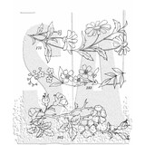 Stampers Anonymous Cling Stamps Embroidery (CMS486)