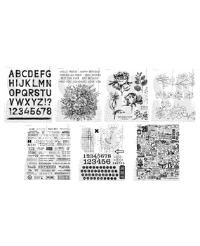 Stampers Anonymous Cling Stamps Everyday Collection 2024 #2 Bundle Stampers Anonymous Cling Stamps Everyday Collection 2024 #2 Bundle