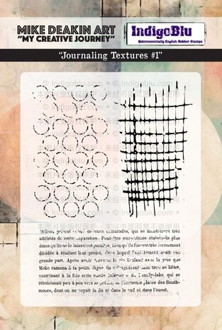 IndigoBlu Textures A6 Rubber Stamps (IND1282) IndigoBlu Textures A6 Rubber Stamps (IND1282)