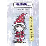 IndigoBlu Dress Up Santa A6 Rubber Stamps (IND1318)