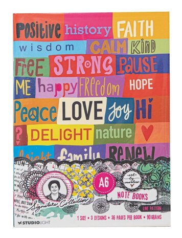 Studio Light Signature Collection A6 Note Books Line Pattern (ABM-SI-NOTE03)