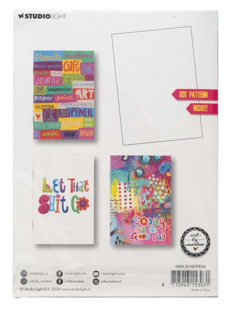 Studio Light Signature Collection A5 Bullet Journals Dot Pattern (ABM-SI-NOTE04)