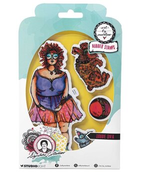 Studio Light Signature Collection Cling Stamp Doggie Diva (ABM-SI-STAMP701) Studio Light Signature Collection Cling Stamp Doggie Diva (ABM-SI-STAMP701)