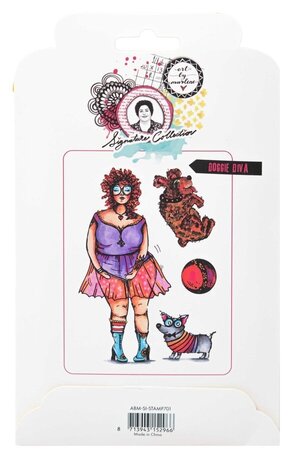 Studio Light Signature Collection Cling Stamp Doggie Diva (ABM-SI-STAMP701) Studio Light Signature Collection Cling Stamp Doggie Diva (ABM-SI-STAMP701)