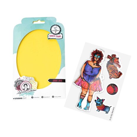 Studio Light Signature Collection Cling Stamp Doggie Diva (ABM-SI-STAMP701) Studio Light Signature Collection Cling Stamp Doggie Diva (ABM-SI-STAMP701)