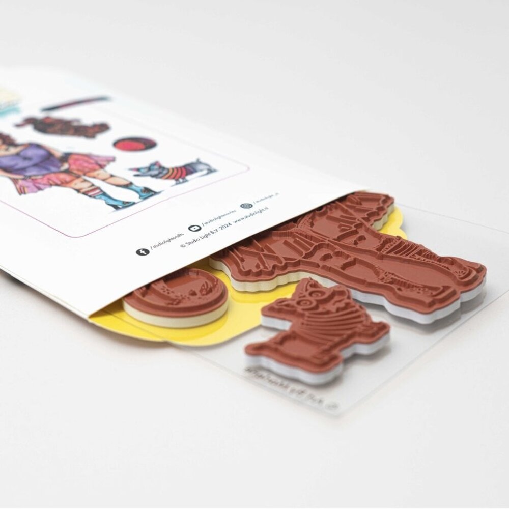 Studio Light Signature Collection Cling Stamp Doggie Diva (ABM-SI-STAMP701) Studio Light Signature Collection Cling Stamp Doggie Diva (ABM-SI-STAMP701)