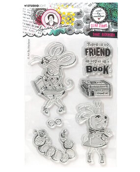 Studio Light Signature Collection Clear Stamp Smart Bookworm (ABM-SI-STAMP699)* Studio Light Signature Collection Clear Stamp Smart Bookworm (ABM-SI-STAMP699)*