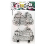 Studio Light Signature Collection Clear Stamp Hippie Busses (ABM-SI-STAMP700)