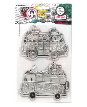 Studio Light Signature Collection Clear Stamp Hippie Busses (ABM-SI-STAMP700) Studio Light Signature Collection Clear Stamp Hippie Busses (ABM-SI-STAMP700)