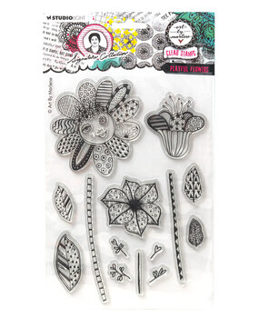 Studio Light Signature Collection Clear Stamp Playful Flowers (ABM-SI-STAMP715) Studio Light Signature Collection Clear Stamp Playful Flowers (ABM-SI-STAMP715)