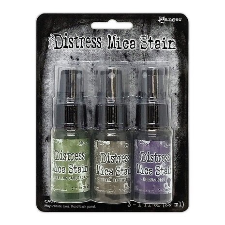 Ranger Distress Mica Stains Halloween Set 2 (TSHK77442) Ranger Distress Mica Stains Halloween Set 2 (TSHK77442)