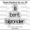 Crealies Texto Positivo Dies Jij Bent Bijzonder (POSNL121) Crealies Texto Positivo Dies Jij Bent Bijzonder (POSNL121)