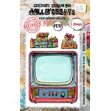 AALL and Create Clear Stamp Set A7 Retro Treasures (AALL-TP-1219)