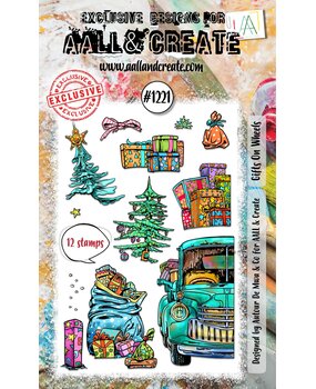 AALL and Create Clear Stamp Set A6 Gifts On Wheels (AALL-TP-1221) AALL and Create Clear Stamp Set A6 Gifts On Wheels (AALL-TP-1221)