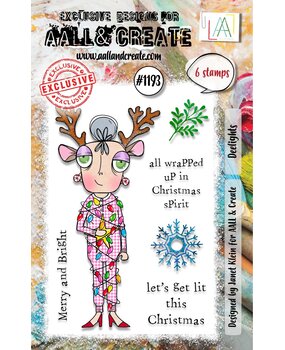 AALL and Create Clear Stamp Set A7 Deelights (AALL-TP-1193) AALL and Create Clear Stamp Set A7 Deelights (AALL-TP-1193)