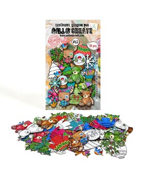 AALL and Create Ephemera Die-cuts Tis The Season (AALL-EP-063)