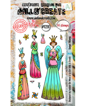 AALL and Create Clear Stamp Set A6 Angel Wings (AALL-TP-1220)