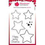Woodware Paintable Shapes Stars Clear Stamps (JGS869)