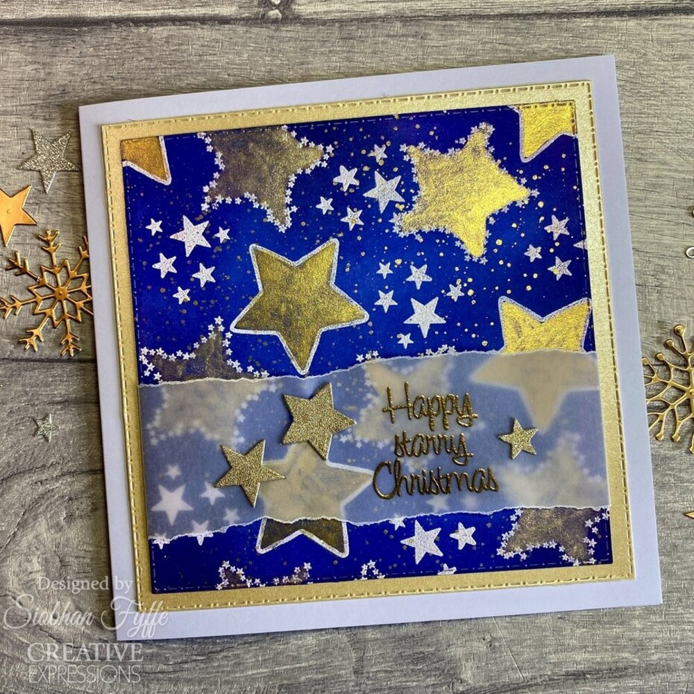 Woodware Paintable Shapes Stars Clear Stamps (JGS869) Woodware Paintable Shapes Stars Clear Stamps (JGS869)