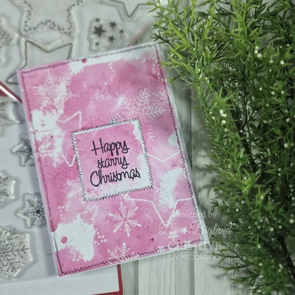 Woodware Paintable Baubles Snowflakes Clear Stamps (JGS874) Woodware Paintable Baubles Snowflakes Clear Stamps (JGS874)