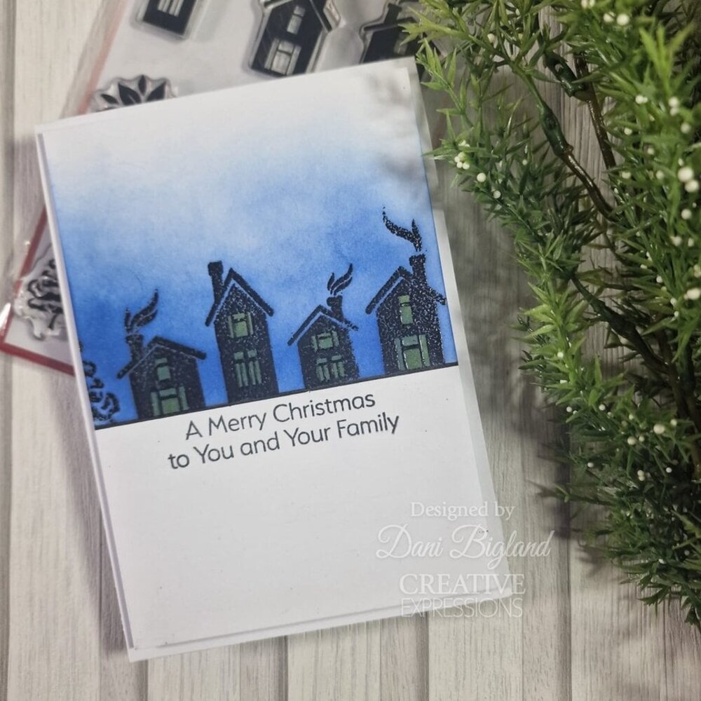 Woodware Paintable Baubles Home Fillers Clear Stamps (JGS876)