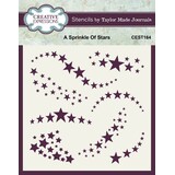 Creative Expressions A Sprinkle Of Stars 6x6 Inch Stencil (CEST164)