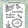 Creative Expressions Taylor Made Journals A5 Clear Stamp Season's Greetings (CEC1105) Creative Expressions Taylor Made Journals A5 Clear Stamp Season's Greetings (CEC1105)