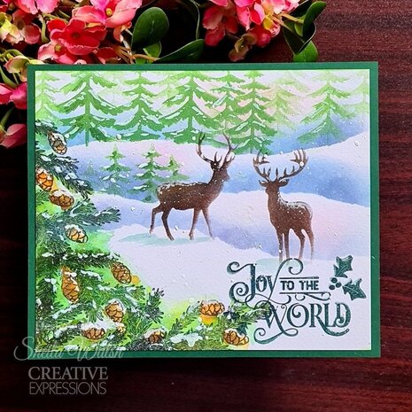 Creative Expressions Taylor Made Journals A5 Clear Stamp Tis' The Season (CEC1106)