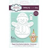 Creative Expressions Cathie Shuttleworth Paper Cuts Die Festive Snowman (CEDPC1246)