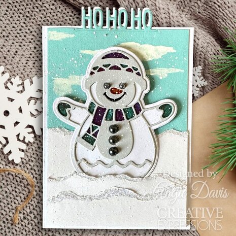 Creative Expressions Cathie Shuttleworth Paper Cuts Die Festive Snowman (CEDPC1246) Creative Expressions Cathie Shuttleworth Paper Cuts Die Festive Snowman (CEDPC1246)