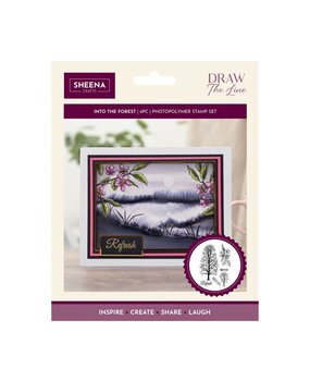 Sheena Draw the Line Clear Stamp Into the Forrest (SD-DTL-STP-ITF) Sheena Draw the Line Clear Stamp Into the Forrest (SD-DTL-STP-ITF)