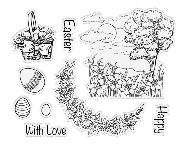 Sheena Through the Window Stamp & Die Easter Window (SD-TW-STD-EASW) Sheena Through the Window Stamp & Die Easter Window (SD-TW-STD-EASW)