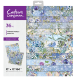Crafter's Companion Winter Forest 12x12 Inch Paper Pad (CC-PAD12-WIFR)