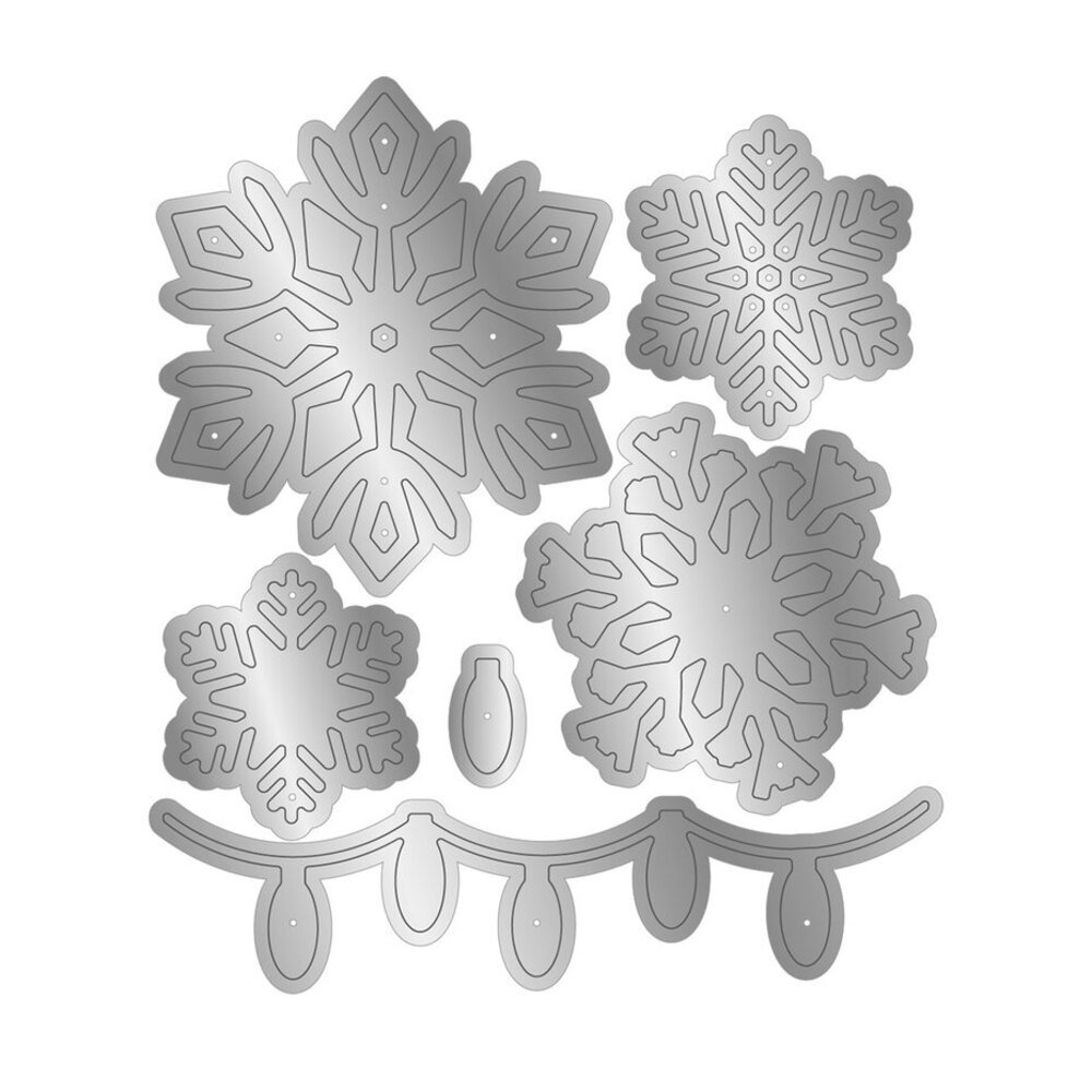 Crafter's Companion Christmas Sparkle 3D Embossing Folder & Die (CC-3DEF9-MD-CHSP) Crafter's Companion Christmas Sparkle 3D Embossing Folder & Die (CC-3DEF9-MD-CHSP)